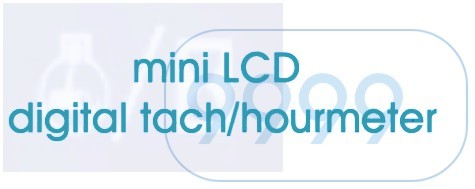 Mini LCD Digital Tachometer